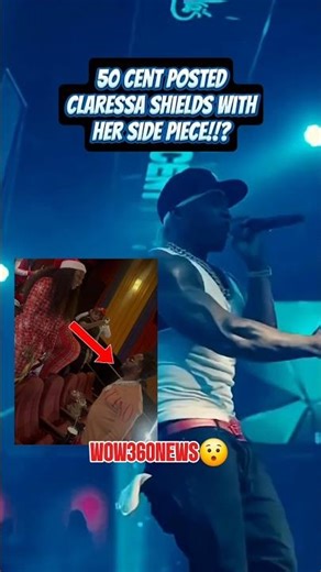 50 Cent Says Claressa Shields Is Playing Papoose😯 #50cent #claressashields #wow360news #shorts