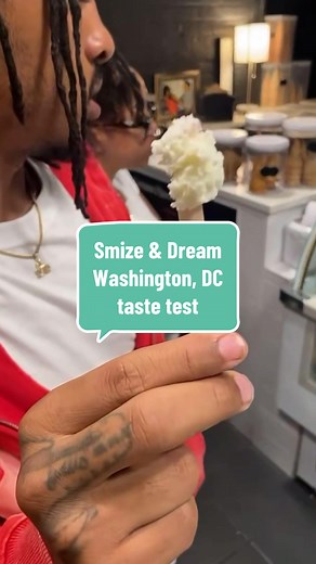Smize & Dream Ice Cream Taste Test in Washington, DC