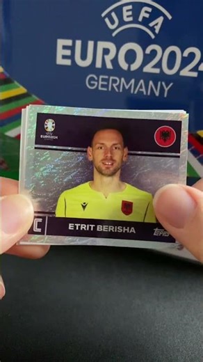 Topps UEFA EURO 2024 Sticker Collection Pack Opening #10