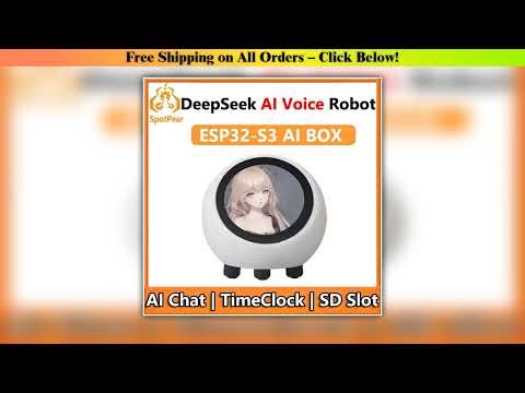 DeepSeek AI Voice Chat Robot ESP32S3 128inch LCD espHome Assistant Development Board SD Card Clock
