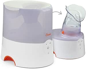 Crane Personal Steam Inhaler & Warm Mist Humidifier, White