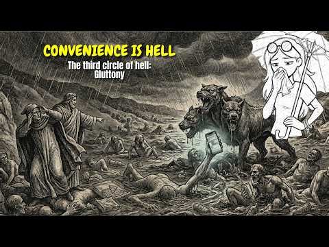 Dante's Inferno: The third circle of hell: Gluttony | Let's deep dive and say hi to Cerberus