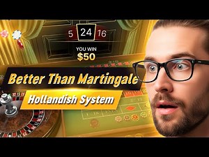 Hollandish Roulette System: Like Martingale, Without the Crazy Doubling!