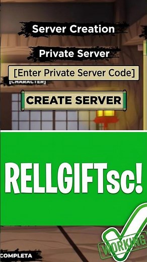😱 FREE! Secret Code to Create a PRIVATE SERVER in Shindo Life!