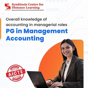 📊 Elevate Your Career with Our PG in Management Accounting! 🚀 Are you ready to master the numbers that drive business decisions? The Symbiosis Centre for Distance Learning brings you an AICTE-approved Post Graduate program in Management Accounting! 🔍 Gain comprehensive knowledge of accounting in managerial roles 💼 Boost your career prospects in finance and management 🏆 AICTE approved - ensuring quality education 🌐 Flexible distance learning format Whether you're a working professional look