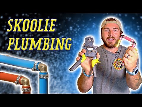 Skoolie Plumbing 💦 - A Complete Tutorial