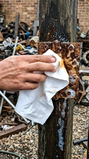 Amazing Rust Removal Hack: Watch This Rusty Hinge Become Like New!