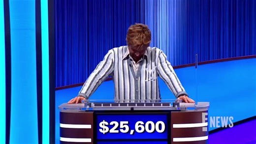 Ryan Gosling gave Eva Mendes an adorable shoutout in a hilarious clip of him playing a round of 'Jeopardy!' to promote his upcoming film 'Project Hail Mary,' which is set to be released March 20. bit.ly/4kUU7SG | E! News