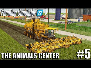 New Equipment and FIRST Harvest in MUD | Animals Center | Timelapse #5 | Farming Simulator 22