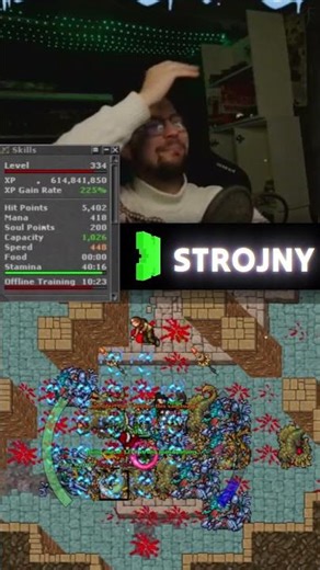 THE MOST CONFIDENT DRUID YOU'VE EVER SEEN IN TIBIA! #tibia #druid #skills