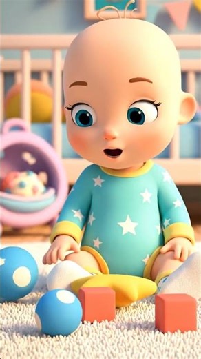 Learn Numbers 1 2 3 for Babies #learnnumbers #babies #toddlerlearning #kidscartoon #3dclay #shorts