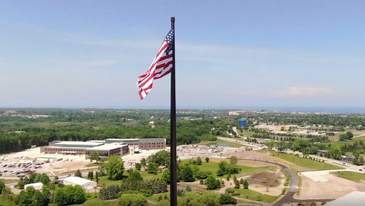 The world's largest free-flying American flag is in Wisconsin! For Flag Day, we're visiting the Acuity flag, known as "the World's Tallest Symbol of Freedom." STORY: https://on.tmj4.com/3voCmzZ | TMJ4 News