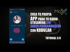 3/6 Crea tu propia App de radio Streaming sin saber programar | Tutorial paso a paso KODULAR