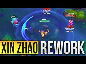 XIN ZHAO GAMEPLAY UPDATE REWORK - Champion Spotlight - League of Legends