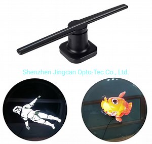 [Hot Item] Holographic 3D Display LED Fan Holospin Hologram 3D Fan Display