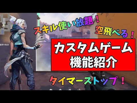 【VALORANT】スキル使い放題! カスタムゲームの使い方 徹底解説！【ヴァロラント】【小技】
