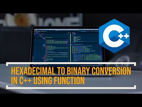 Hexadecimal to Binary Conversion in C++ (2020) using Function #ProtoGO