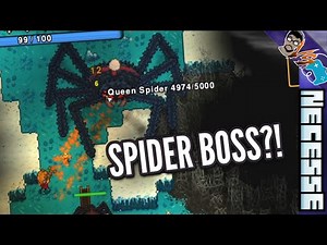 Queen Spider Boss & New Biomes! - Necesse Gameplay [3]