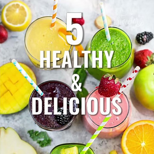 5 Healthy & Delicious Detox Smoothies