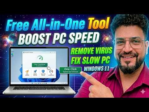 Free All-in-One PC Cleaner, Speed Booster & Virus Remover | Make PC Fast | Windows11