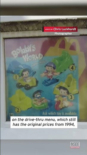 Abandoned McDonald’s Shows Prices From 1994 #shorts