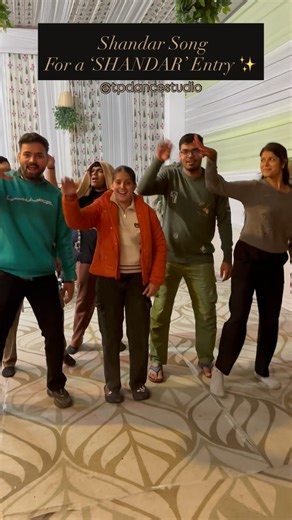 Tanishka & Priyank on Instagram: "Choreographed by - @tp_dancestudio . . . #dance #tpdancestudio #sangeetchoreography #dancereels #weddingchoreographer"