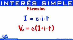 Explicación de dónde resultan las fórmulas del interés simple, tema importante para comprender todo lo necesario acerca del interés simple. Curso completo de Interés: https://www.facebook.com/watch/100055132908857/650967689786842 _______________________________________________________________ Si quieres ayudarme para que el canal siga creciendo puedes: - Suscribirte: www.youtube.com/@MatematicasprofeAlex - Contribuir al canal con una donación: paypal.me/profeAlex - Hacerte miembro del canal: www