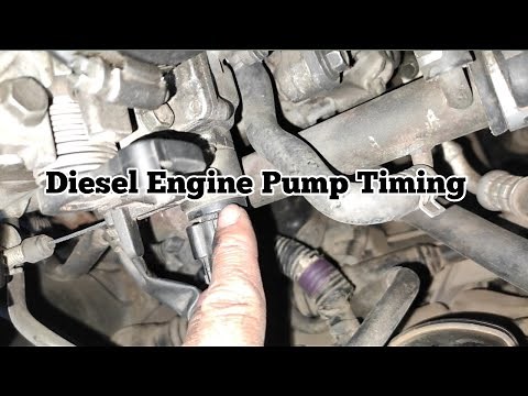 Toyota Land Cruiser Diesel Engine Pump Timing Installation