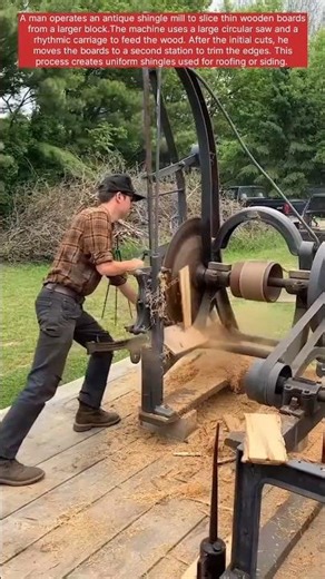 From Log to Shingle: Traditional Woodworking