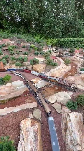 Do you stop and check out the Train Display in EPCOT? | Chip and Company