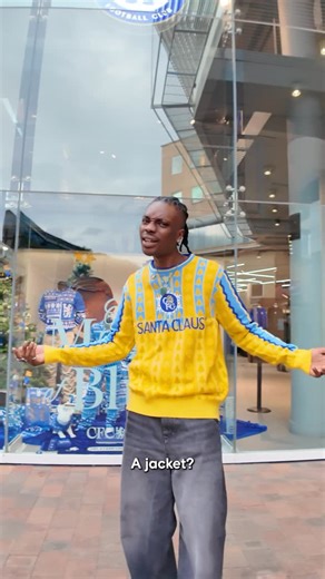 Chelsea FC on Instagram: "Picking up some Christmas essentials from the Chelsea megastore. 🔵 Get yours via our Story! 🎄"