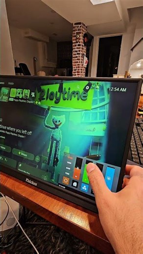 pisichen touchscreen monitor hd160 test on ps5
