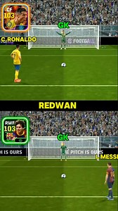1.6M views · 10K reactions | e football game penalty shootout cr7 vs messi  #efootball #game #messi #cr7 | Footballer Redwan | Facebook