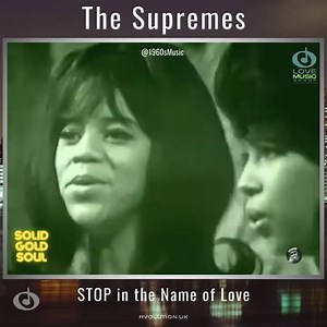 The Supremes - Stop! In the Name of Love 1965 . A massive hit written and produced by Motown's main production team Holland–Dozier–Holland | 1960s Music Originals
