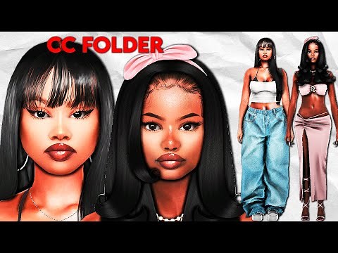 SIMS 4 MEGA SIMS DUMP CC FOLDER 2025! + CC Folder & Sims Download | Sims 4 Create a Sim