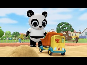 Sandcastle, Growing, Face Paint and More! | FULL EPISODES | Pando and Bing