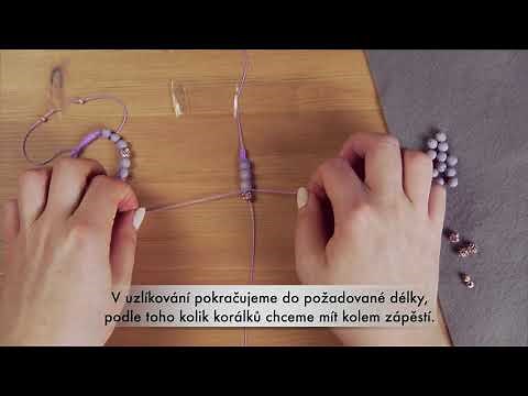 Jak na to - Shamballa náramek s korálky