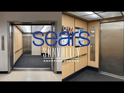 10,000 LBS! Massive Vintage OTIS Hydraulic Elevator - Sears, Sunvalley Shopping Center - Concord, CA