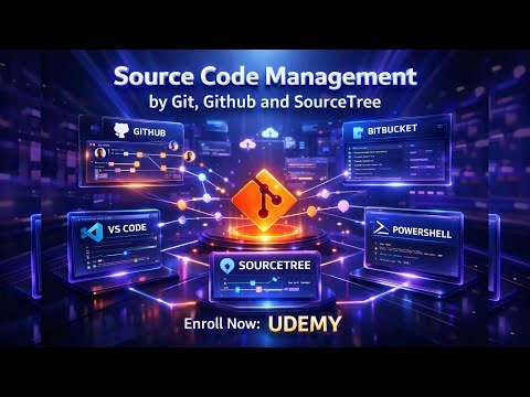 🎓 Free Udemy Course: Source Code Management with Git & GitHub 🚀