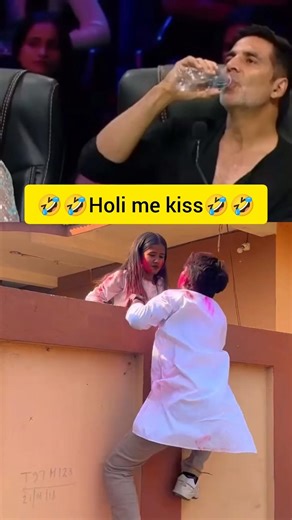 Holi me kiss 😘#ytshorts#shortsviral#trendingnow#viralvideo#shortsfeed#holi#holi2026