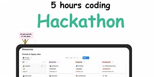 5 hour coding hackathon