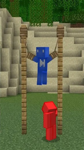 Bamboo death trap in Minecraft