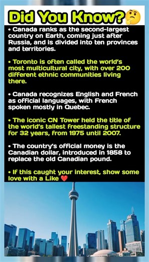 Canada Is More Interesting Than You Think 😳