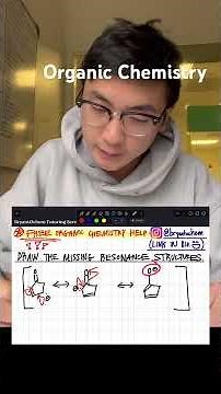 Organic Chemistry - Draw the missing resonance structures. #organicchemistry