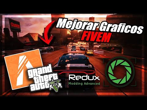 🤯MOD GRÁFICO REDUX para 🐌FIVEM😎| 🔝Sin Perder FPS+ 📈| GTA V | PC🖥 | 2020 |