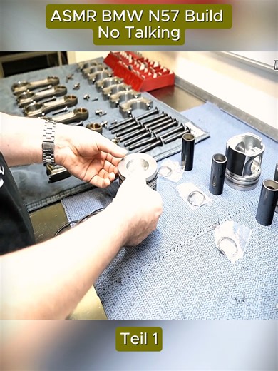 ASMR BMW N57 Build | No Talking teil 1