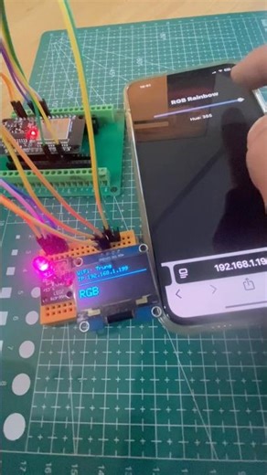 I Control RGB LEDs Using My Phone! 🔥📱