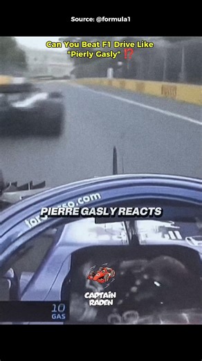 Pierre Gasly’s Lightning Reflex at Baku | F1 Reaction Test‼️⚡