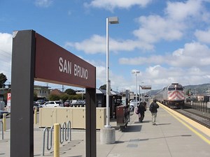San Bruno Caltrain Station Moves to Temporary Location Oct. 8