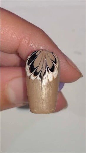 Simple marble nail art design #short #shorts #viral #trending #foryou #art #nails